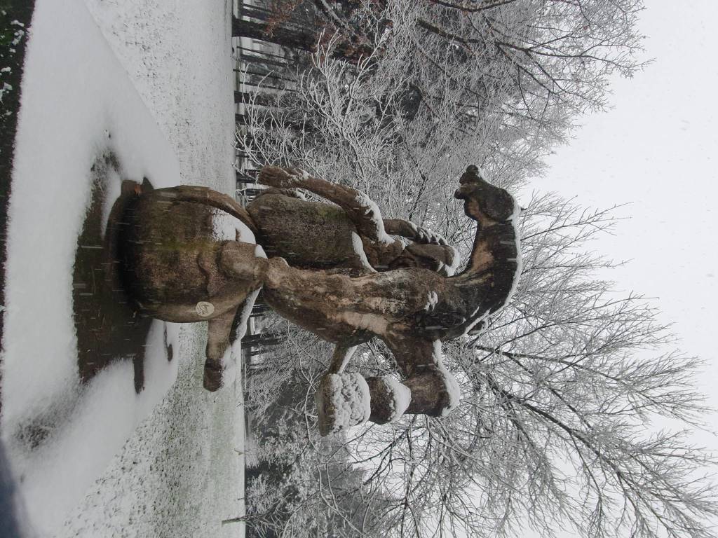 Parco dei Mulini innevato