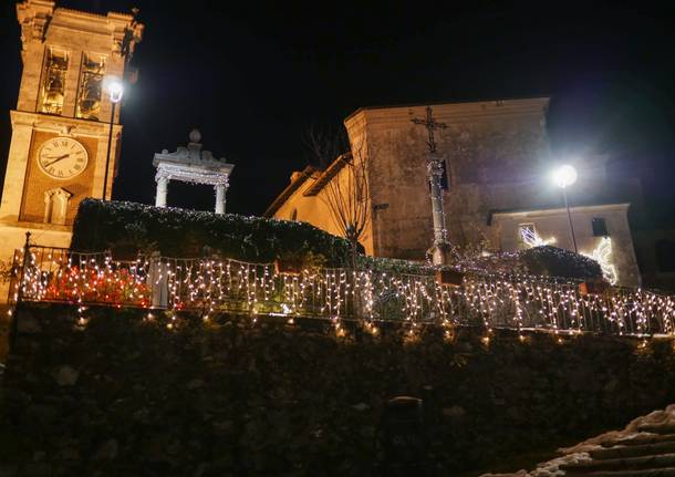 Sacro monte luci Natale 