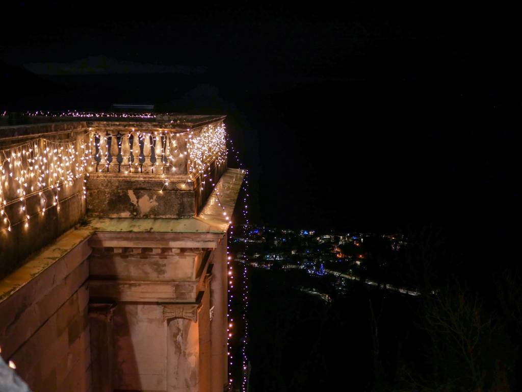 Sacro monte luci Natale 