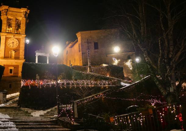 Sacro monte luci Natale 