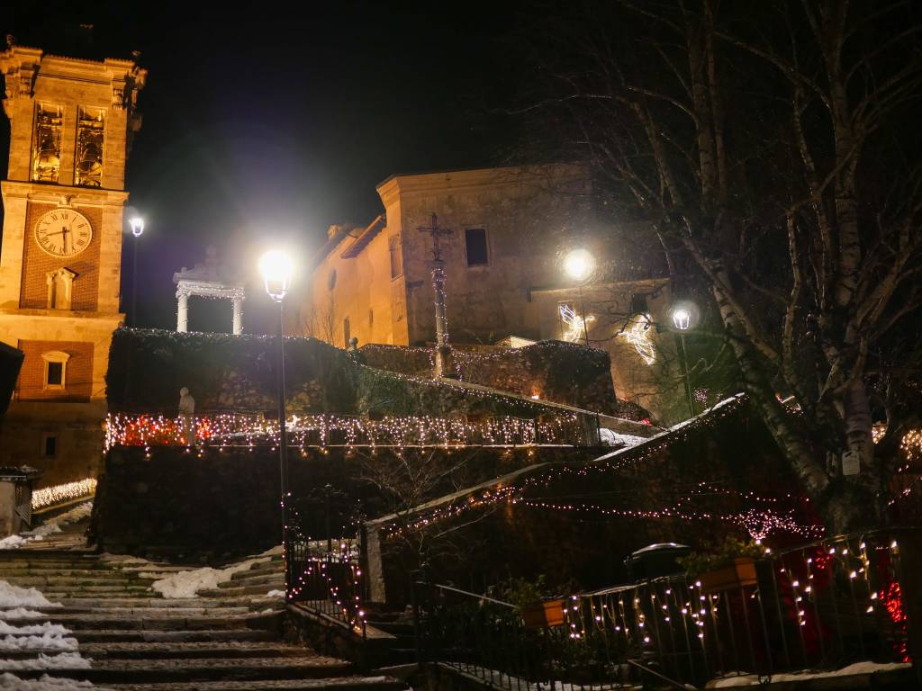 Sacro monte luci Natale 