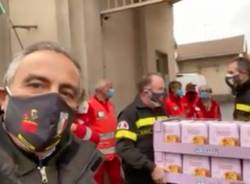 vigili del fuoco croce rossa busto 