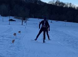 La pista di fondo di Brinzio diventa azzurra