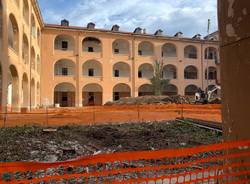 Fontana in visita al cantiere dell'ex caserma Garibaldi