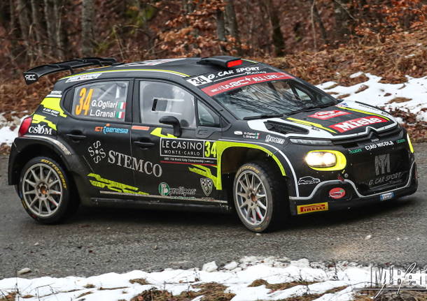 giacomo ogliari rally monte carlo 2021 foto bettiol