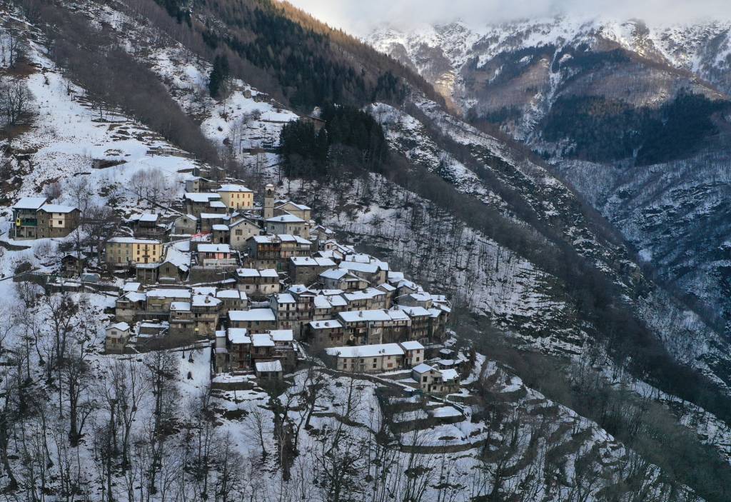 Monteviasco nella neve