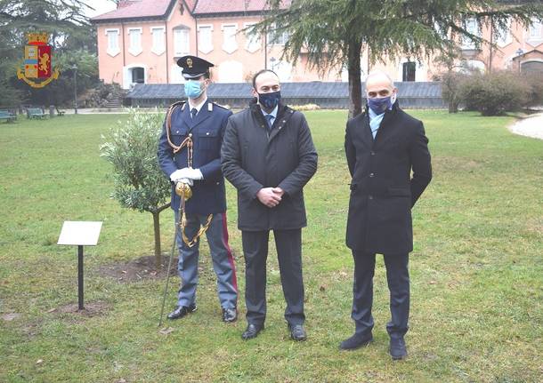 Commemorazione di Giovanni Palatucci in questura