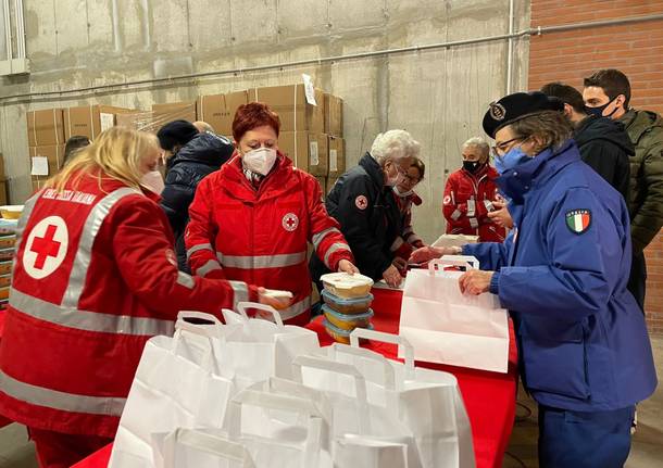 Grande successo per la polentata della Croce Rossa