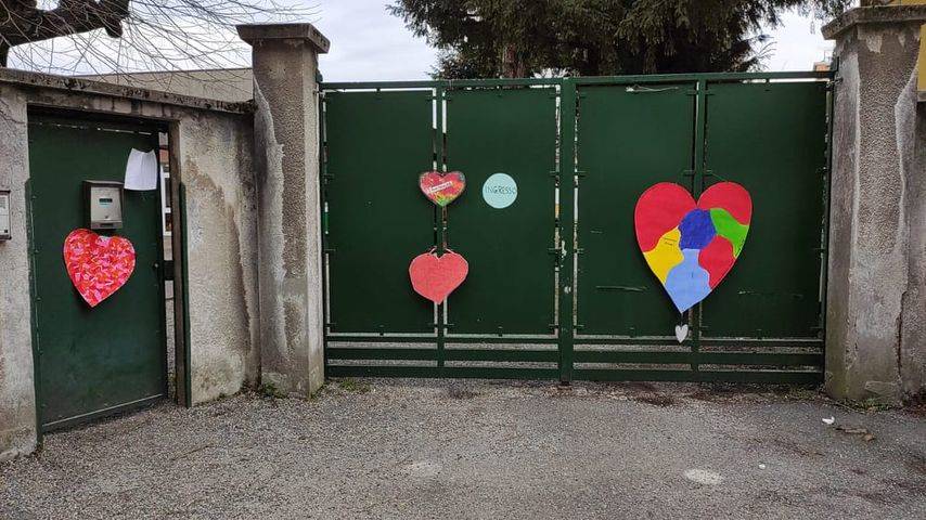 I cuoricini dei bambini per San Valentino