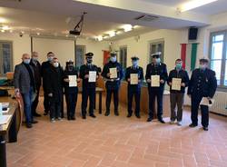 premiazione agenti polizia locale unione ferno lonate pozzolo