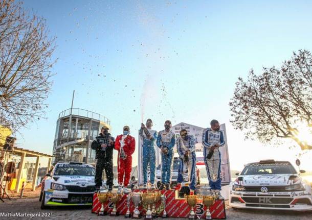 Premiazione rally dei Laghi 2021