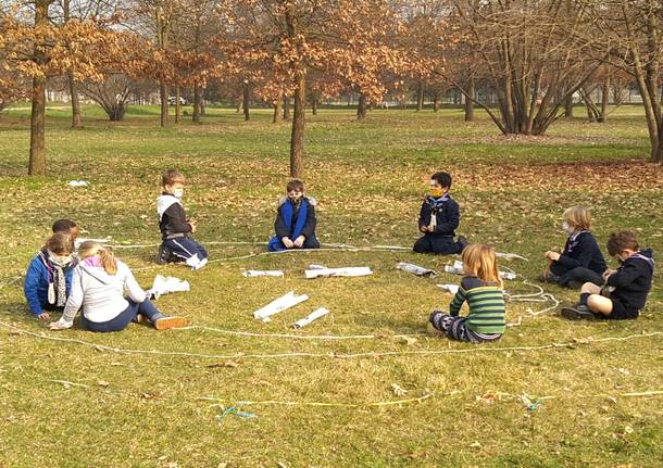 Gli scout Agesci Busto 3 si ritrovano in ricordo di Baden Powell