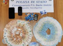 spaccio cocaina polizia busto arsizio