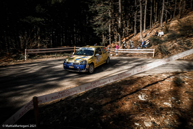 Rally dei Laghi 2021 - Il passaggio delle classi minori sul \"Sette Termini\"