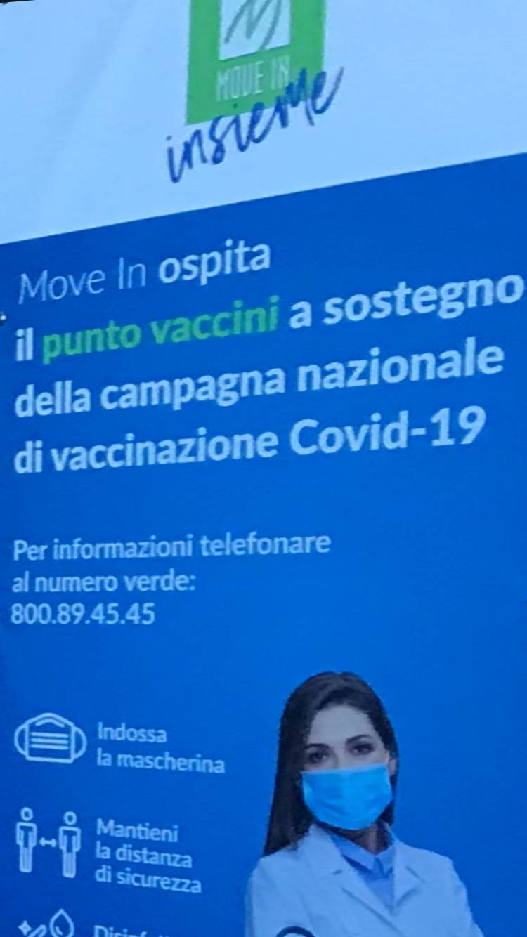 Il Sole nel Cuore al centro vaccinale di Cerro Maggiore