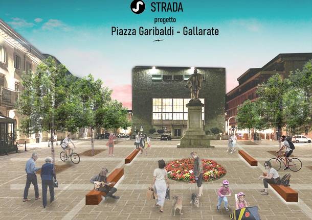 piazza Garibaldi Gallarate