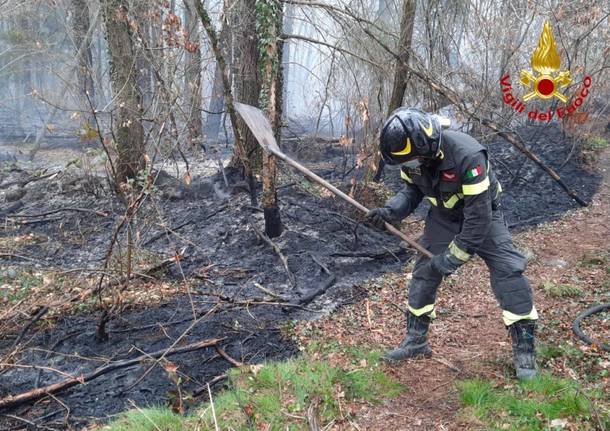 somma lombardo incendio