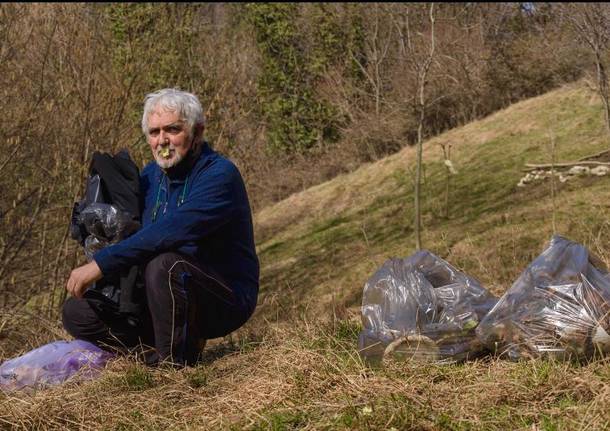 Ultimo weekend di zona gialla a ripulire il Sacro Monte