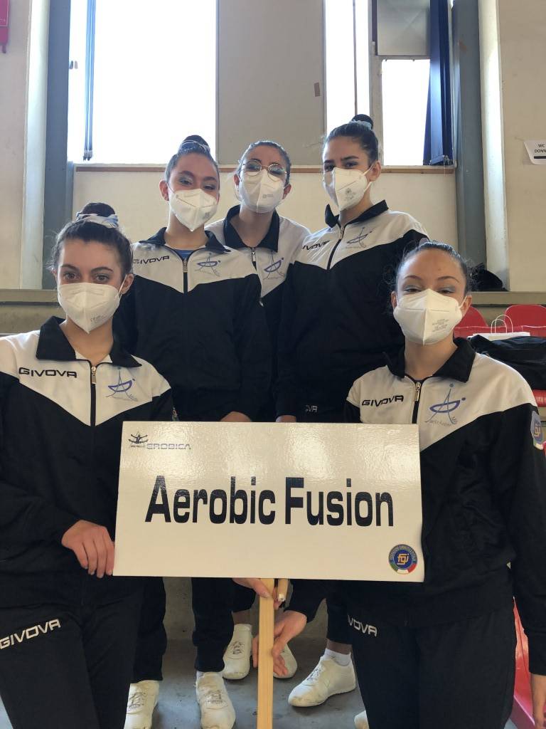 Aerobic Fusion Legnano, doppio oro per Castoldi-Donati