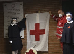 La statua della Madonna donata alla Croce Rossa di Varese