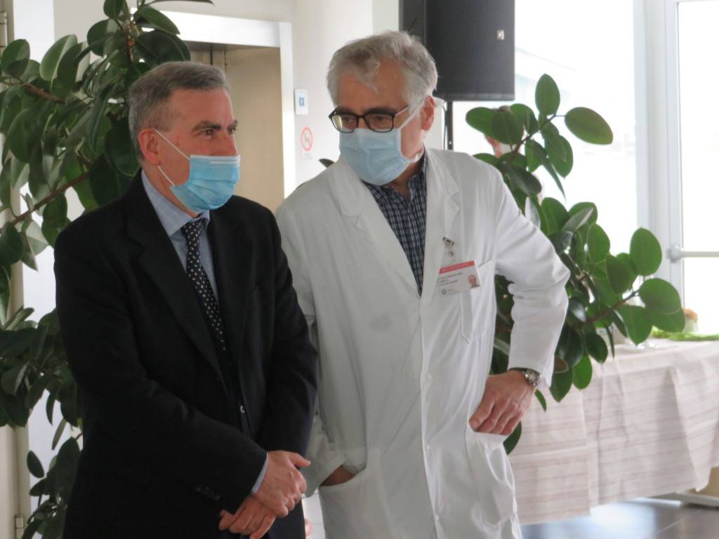 Delpini all'Ospedale di legnano