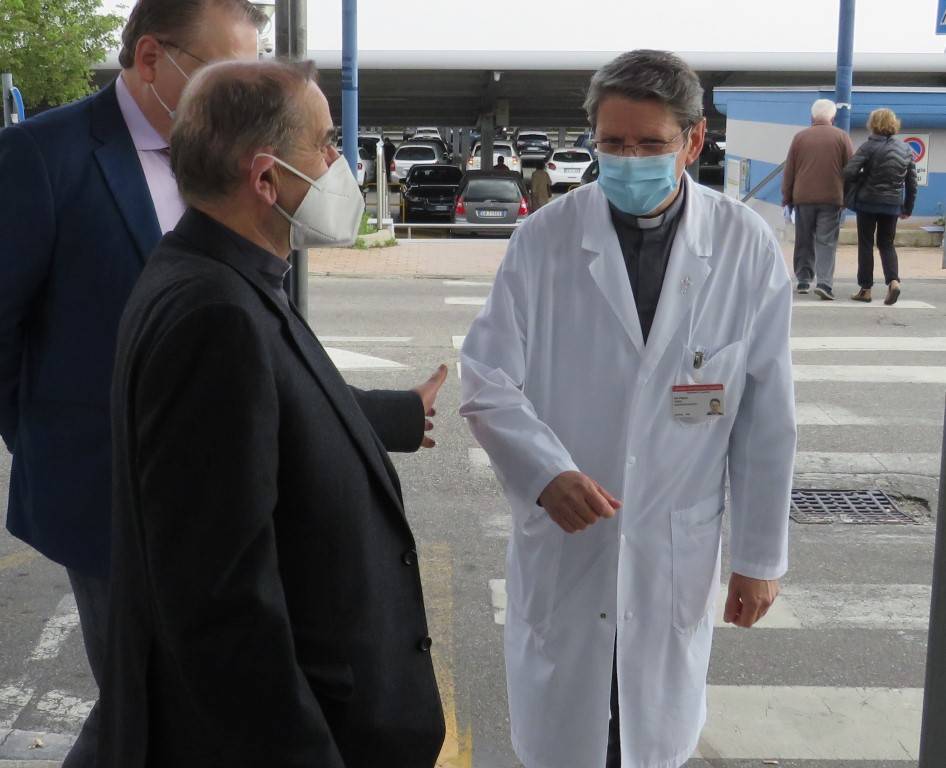 Delpini all'Ospedale di legnano