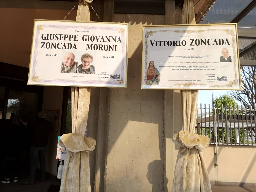 Genitori e figlio morti a pochi giorni di distanza, famiglia distrutta dal Covid a Legnano