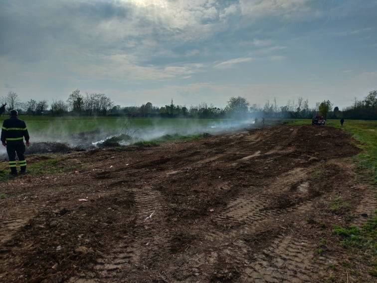 Incendio Samarate Ferno