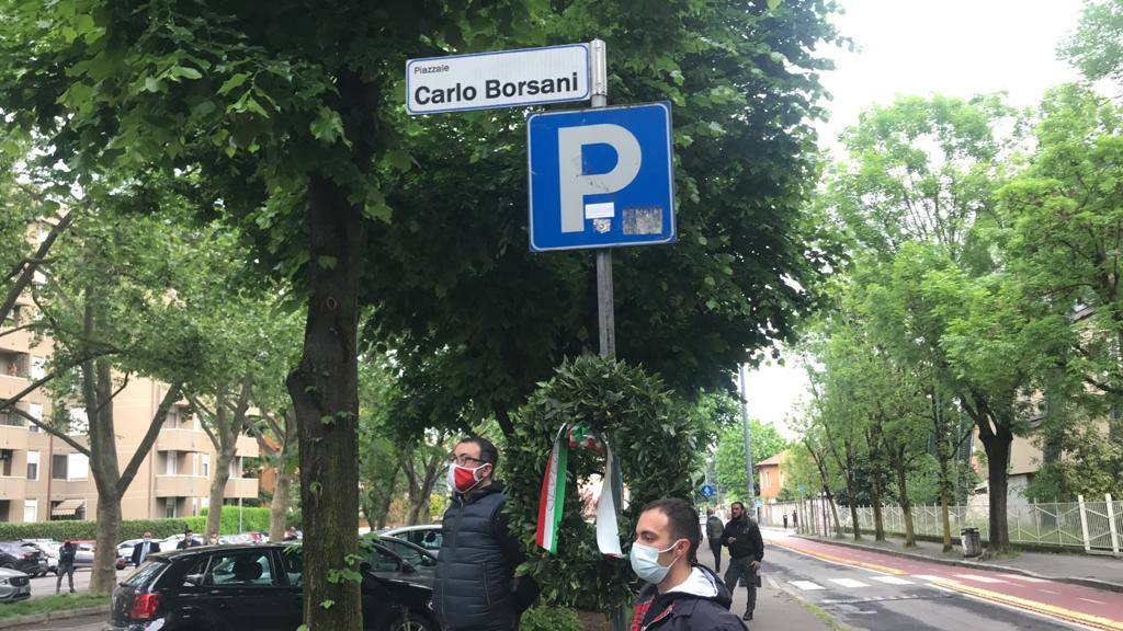 manifestazione per commemorare la figura di Carlo Borsani