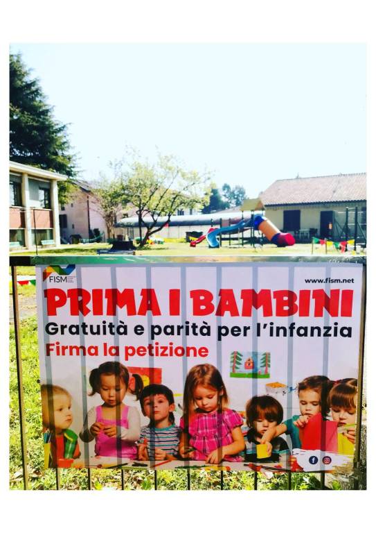 Prima i bambini: gli asili vogliono essere gratuiti