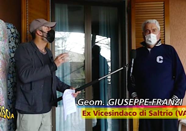 Saltrio a Striscia la notizia