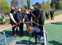 Venegono Superiore: l'inaugurazione della nuova area giochi inclusiva al Parco Pratone