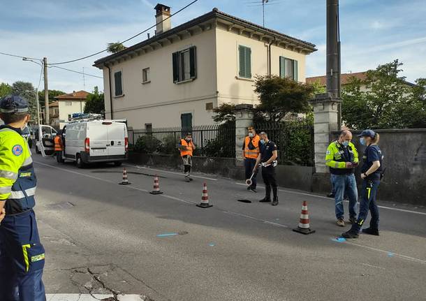 cedimento viale delle vittorie malnate