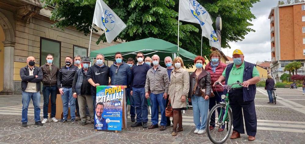 Gazebo Lega maggio 2021