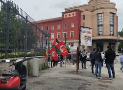 Il presidio per la Palestina in piazza Libertà