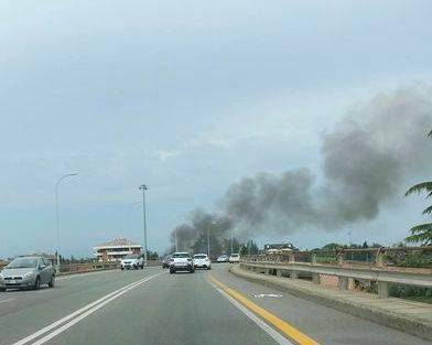 Incendio Gallarate 10 maggio 2021