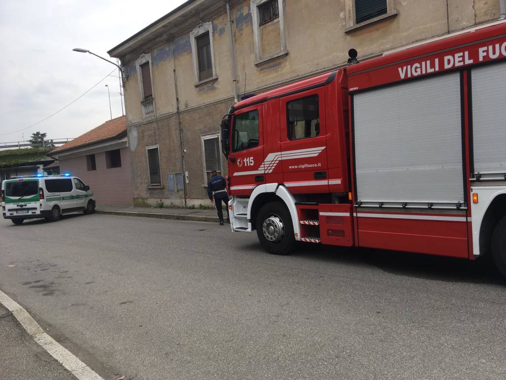 Incendio Gallarate 10 maggio 2021