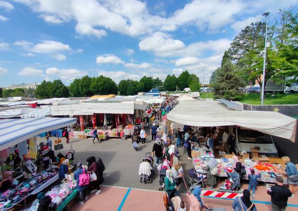 Mercato di Saronno di mercoledì 26 maggio