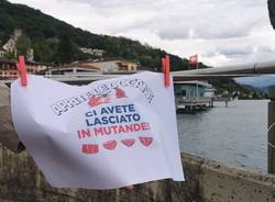 Protesta dei commercianti al confine con la Svizzera