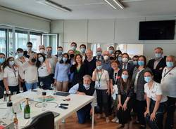 foto di gruppo bertolaso
