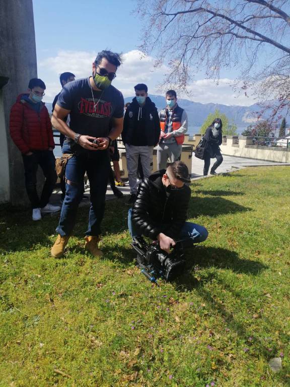 Gli studenti del Liceo Vittorio Sereni di Luino e Laveno e dell'Agenzia Formativa 