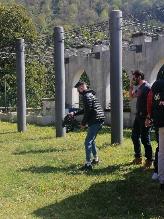 Gli studenti del Liceo Vittorio Sereni di Luino e Laveno e dell'Agenzia Formativa 