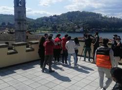 Gli studenti del Liceo Vittorio Sereni di Luino e Laveno e dell'Agenzia Formativa 