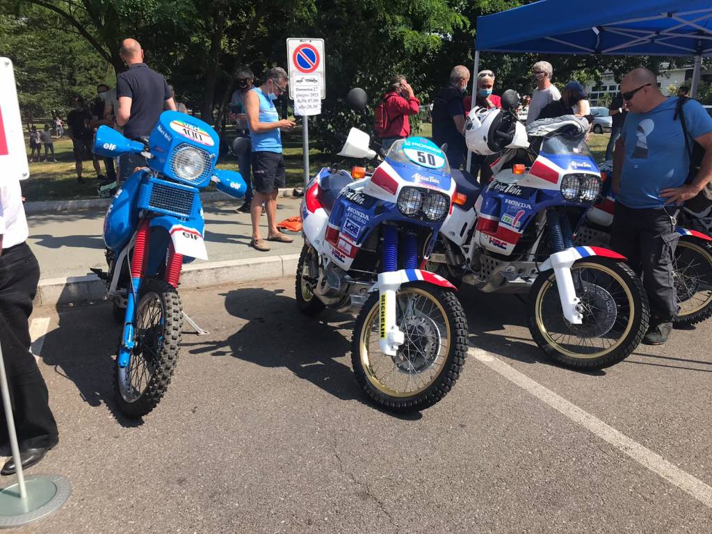 I motori della Dakar rombano per le strade di Legnano