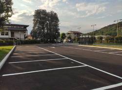 Inaugurato il nuovo parcheggio di Lisanza a Sesto Calende