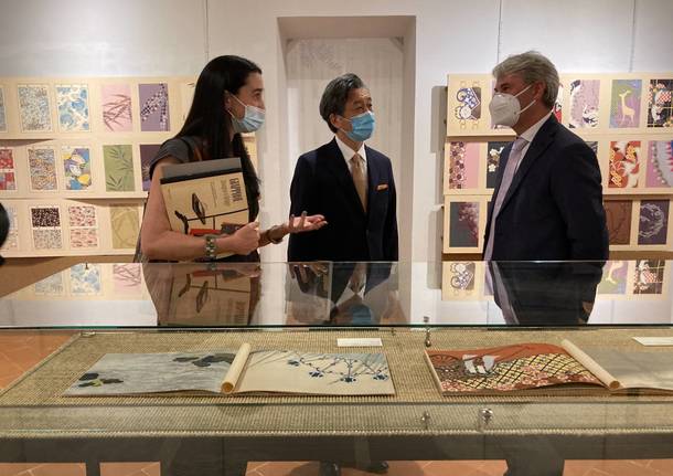 Inaugurazione mostra "Giappone: disegno e design" al Castello di Masnago