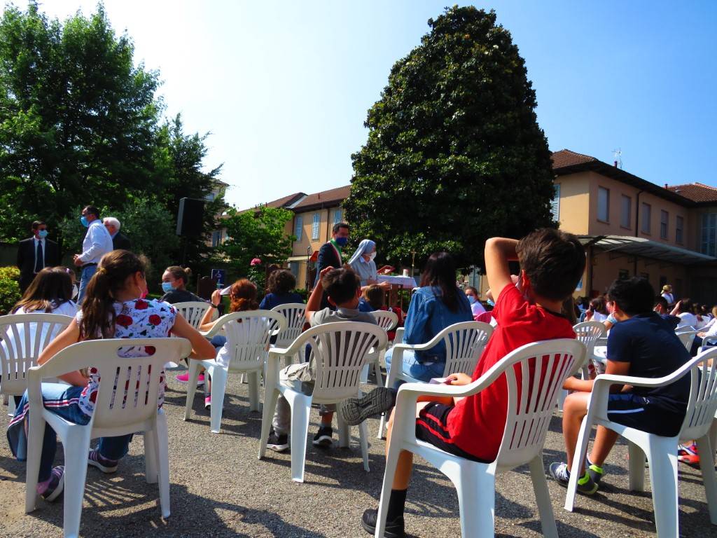 L'arcivescovo Delpini all'Istituto Melzi di Legnano