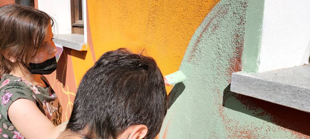 Murales Lavena Ponte Tresa Mad 21037