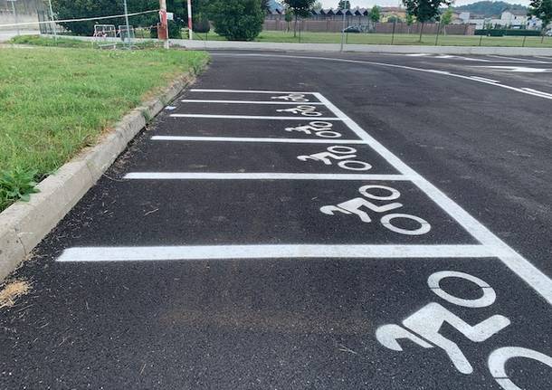 Il nuovo parcheggio di Cocquio Trevisago