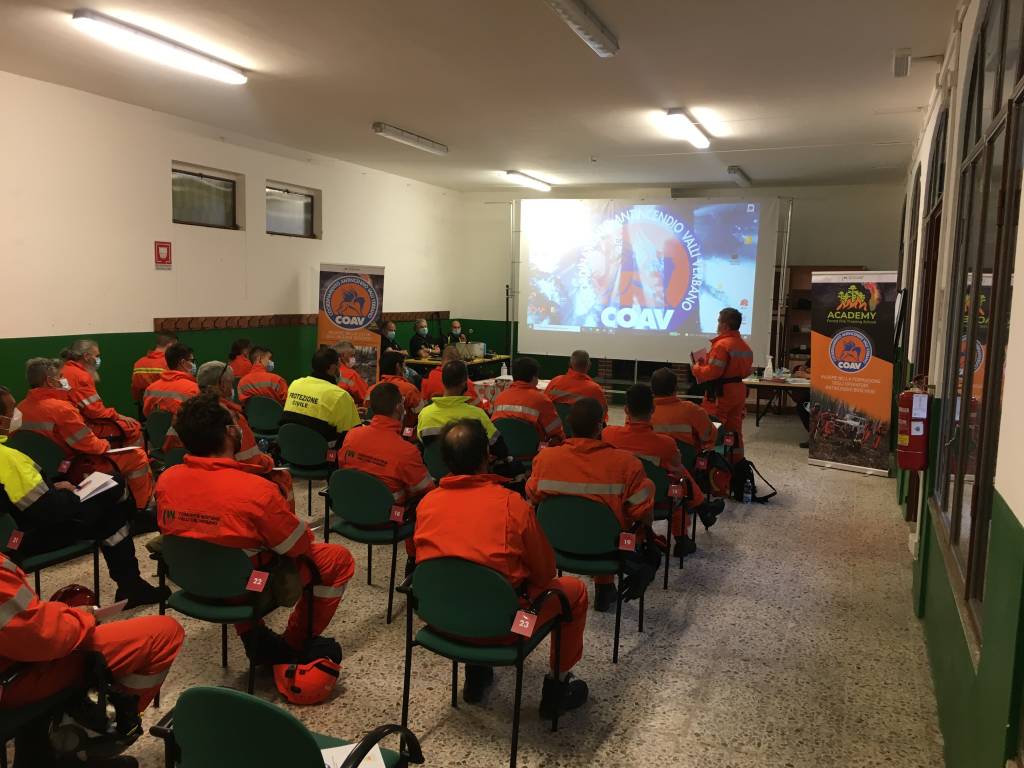 La seconda parte del corso Aib al Cuvignone